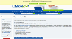 Desktop Screenshot of masterad.de
